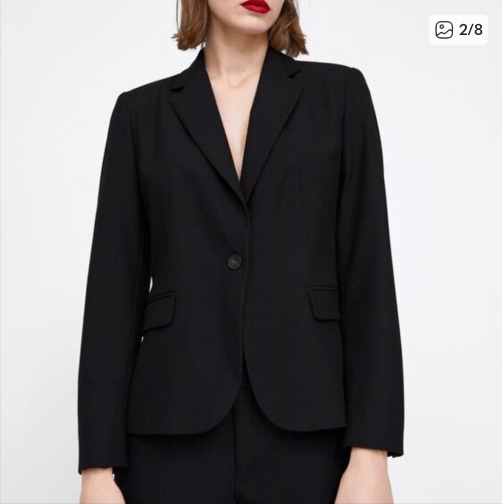 ZARA  Black Women's Blazer Size 2 | XS |